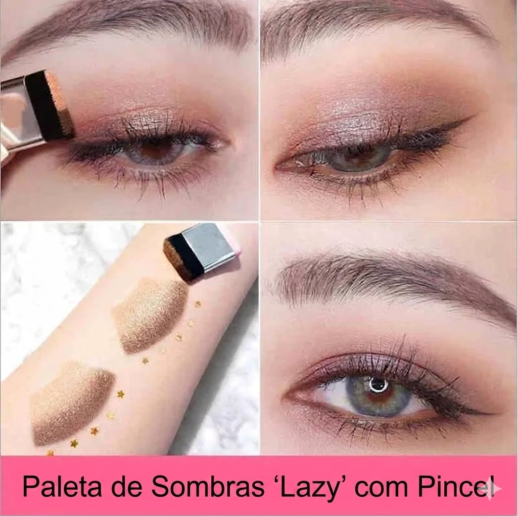 Sombra Duo 'Lazy': O Degradê Perfeito Sem Esforço e Pronta para Levar na Bolsa